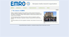 Desktop Screenshot of emro.org