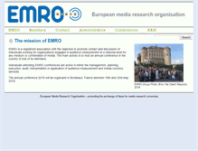 Tablet Screenshot of emro.org